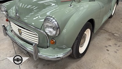 Lot 756 - 1959 MORRIS MINOR 1000