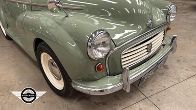 Lot 756 - 1959 MORRIS MINOR 1000