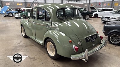 Lot 756 - 1959 MORRIS MINOR 1000
