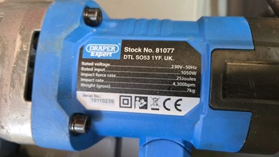 Lot 849 - DRAPER EXPERT 230V BREAKER