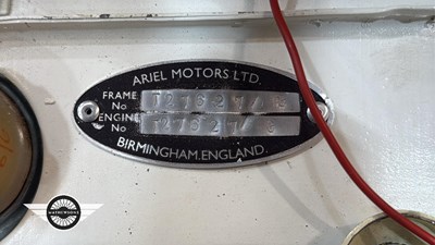 Lot 44 - 1961 ARIEL GOLDEN ARROW