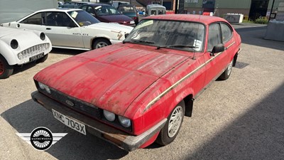 Lot 64 - 1982 FORD CAPRI L