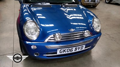 Lot 212 - 2006 MINI COOPER