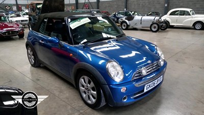Lot 212 - 2006 MINI COOPER