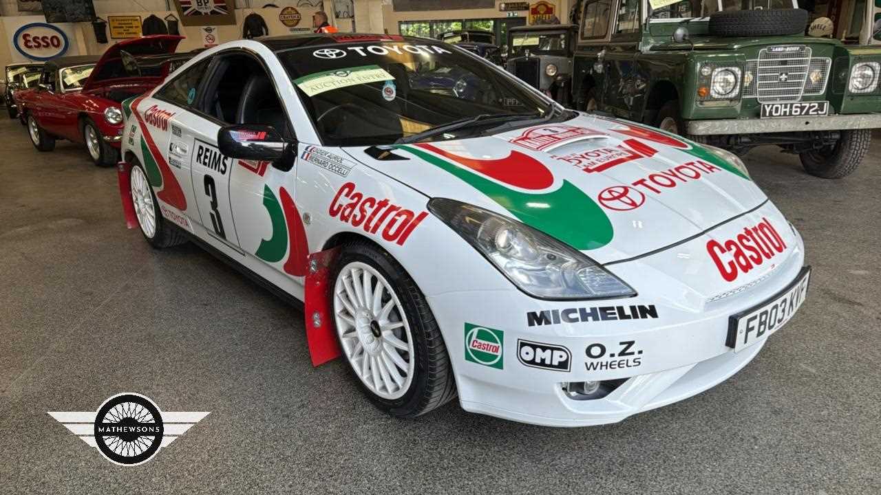 Lot 104 - 2003 TOYOTA CELICA VVTI