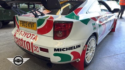 Lot 104 - 2003 TOYOTA CELICA VVTI