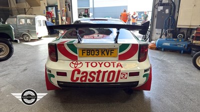 Lot 104 - 2003 TOYOTA CELICA VVTI