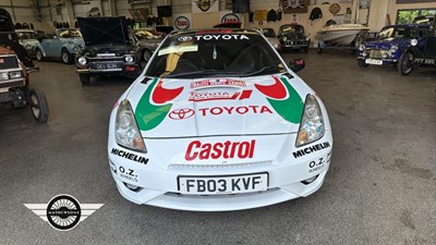 Lot 104 - 2003 TOYOTA CELICA VVTI