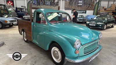Lot 260 - 1968 MORRIS MINOR 1000