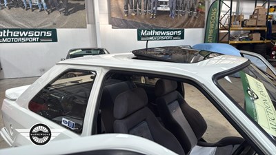Lot 384 - 1985 FORD ESCORT RS TURBO