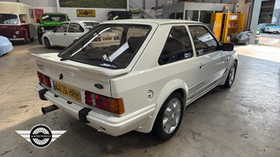 Lot 384 - 1985 FORD ESCORT RS TURBO