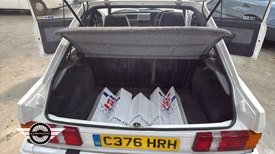 Lot 384 - 1985 FORD ESCORT RS TURBO