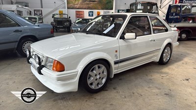 Lot 384 - 1985 FORD ESCORT RS TURBO