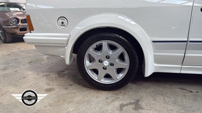Lot 384 - 1985 FORD ESCORT RS TURBO