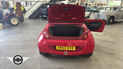 Lot 76 - 2003 FORD STREETKA