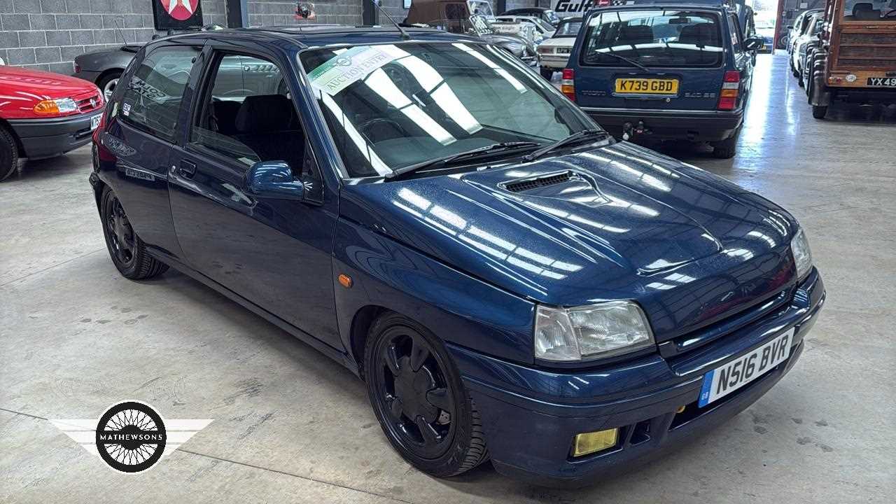 Lot 232 - 1996 RENAULT CLIO 16V