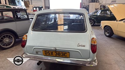 Lot 312 - 1965 FORD CORTINA