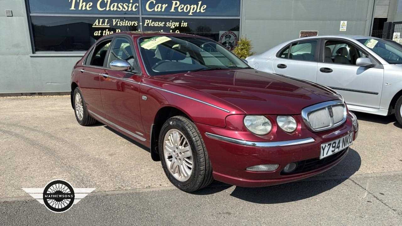 Lot 244 - 2001 ROVER 75 CONNOISSEUR SE