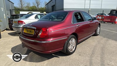 Lot 244 - 2001 ROVER 75 CONNOISSEUR SE