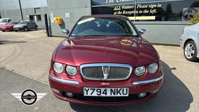 Lot 244 - 2001 ROVER 75 CONNOISSEUR SE