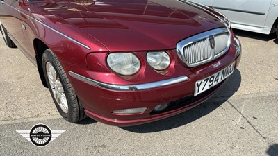 Lot 244 - 2001 ROVER 75 CONNOISSEUR SE
