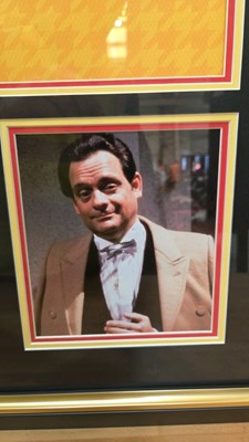 Lot 219 - FRAMED FOOTBALL SHIRT SIGNED BY DAVID JASON