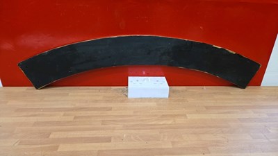Lot 257 - FLYING SCOTSMAN CAST IRON SIGN 35" X 7"