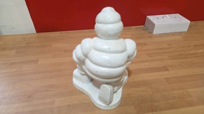Lot 807 - CAST MICHELIN MAN & DOG 8" X 6"