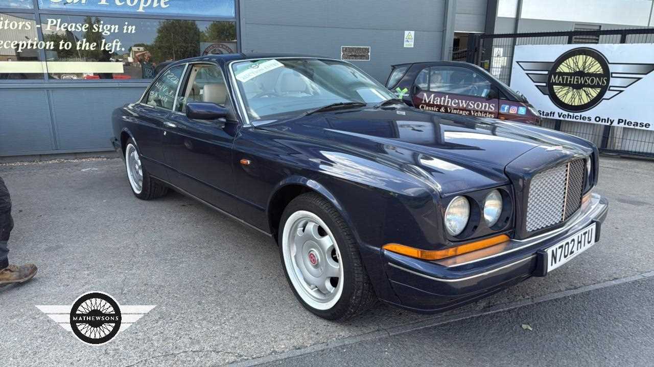 Lot 118 - 1996 BENTLEY CONTINENTAL R