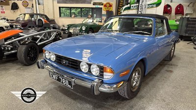 Lot 138 - 1972 TRIUMPH STAG