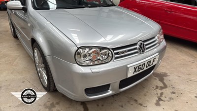 Lot 168 - 2002 VOLKSWAGEN GOLF R32
