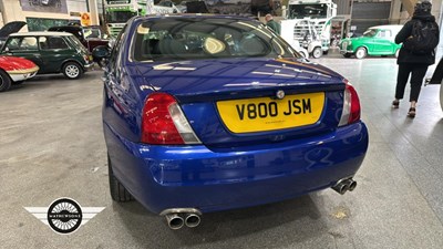 Lot 184 - 2005 MG ZT V8 260