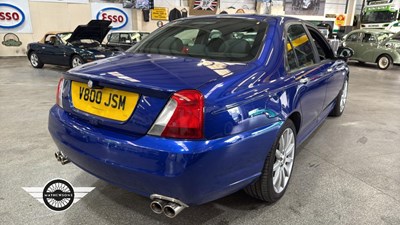Lot 184 - 2005 MG ZT V8 260