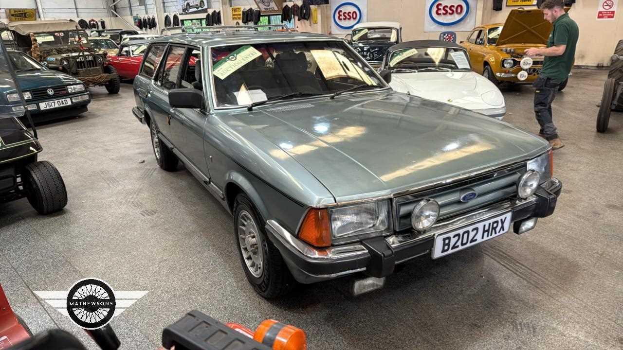 Lot 286 - 1985 FORD GRANADA GHIA X AUTO