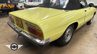 Lot 302 - 1977 ALFA ROMEO 2000 SPIDER VELOCE