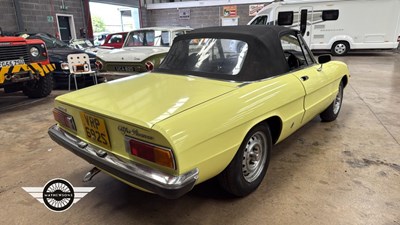 Lot 302 - 1977 ALFA ROMEO 2000 SPIDER VELOCE