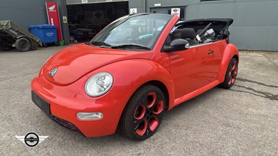 Lot 303 - 2004 VOLKSWAGEN BEETLE CABRIOLET