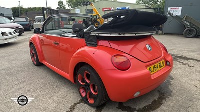 Lot 303 - 2004 VOLKSWAGEN BEETLE CABRIOLET