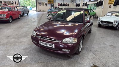 Lot 228 - 1997 FORD ESCORT GHIA CABRIO