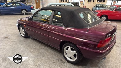 Lot 718 - 1997 FORD ESCORT GHIA CABRIO