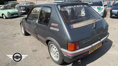 Lot 352 - 1987 PEUGEOT 205 GTI