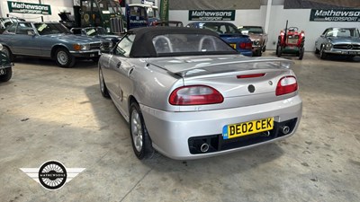 Lot 538 - 2002 MG TF