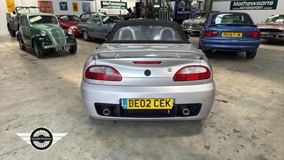 Lot 538 - 2002 MG TF