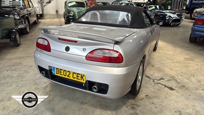 Lot 538 - 2002 MG TF