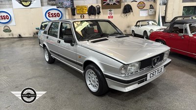 Lot 396 - 1985 ALFA ROMEO GIULIETTA RS