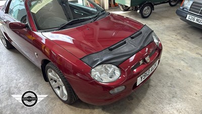 Lot 402 - 2001 MG MGF