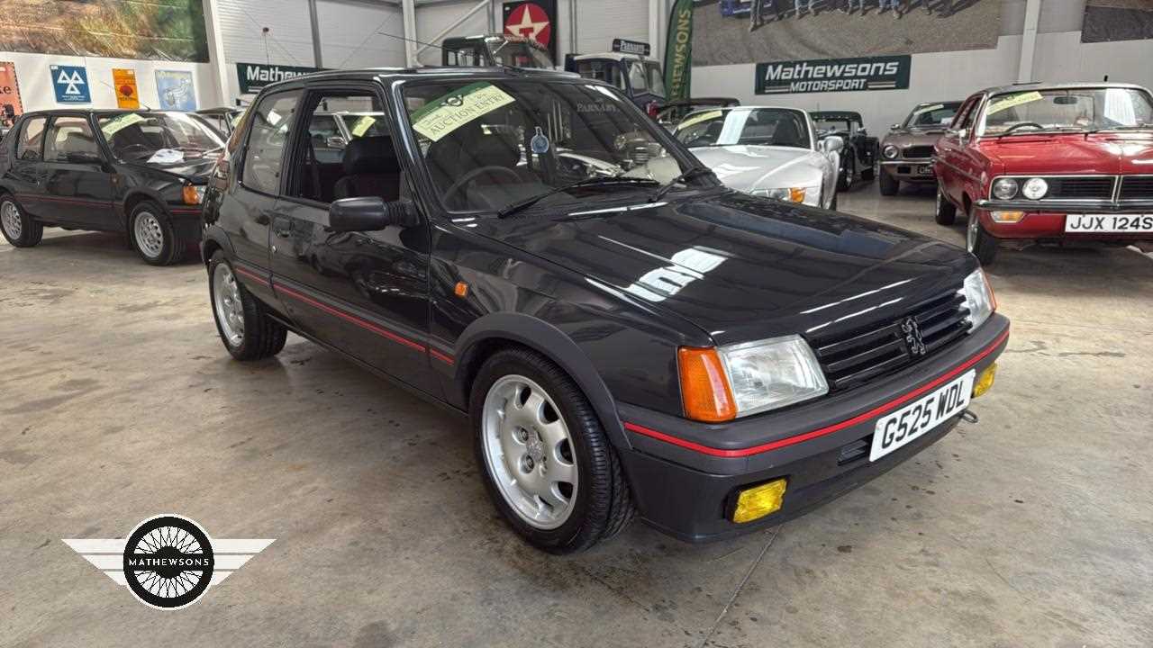 Lot 214 - 1990 PEUGEOT 205 GTI