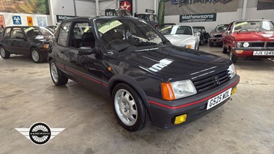 Lot 214 - 1990 PEUGEOT 205 GTI
