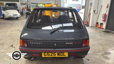 Lot 214 - 1990 PEUGEOT 205 GTI
