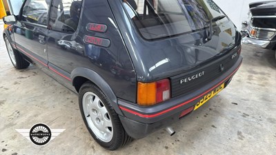 Lot 214 - 1990 PEUGEOT 205 GTI